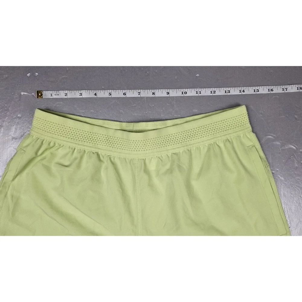 Fabletics The Fundamental Shorts Mens Medium Yellow Running‎ Performance